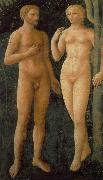 MASOLINO da Panicale The Temptation oil painting